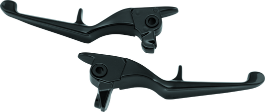 Kuryakyn Trigger Lever Set 17-Up Touring Gloss Black