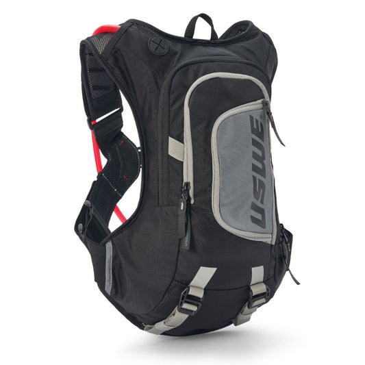 USWE Moto Hydro Hydration Pack 8L - Carbon Black/Grey