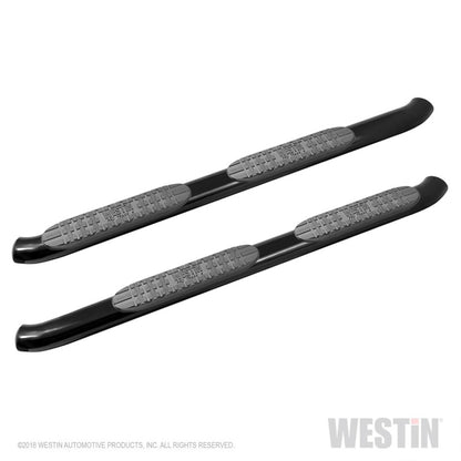 Westin 18-20 Jeep Wrangler JL Unlimited 4DR PRO TRAXX 4 Oval Nerf Step Bars - Textured Black