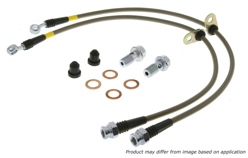 StopTech 91-05 Acura NSX Rear SS Brake Lines