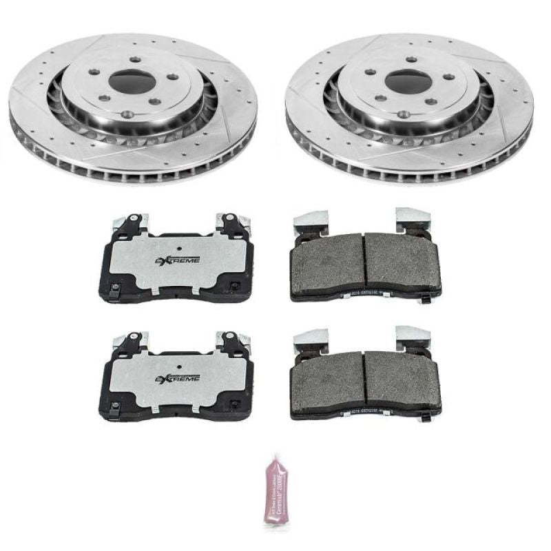 Power Stop 14-17 Chevrolet SS Front Z26 Street Warrior Brake Kit