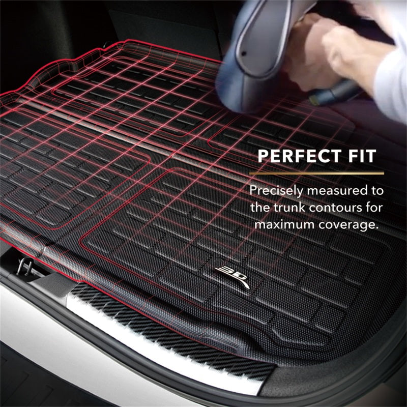 3D MAXpider 2018-2020 Kia Stinger Kagu Cargo Liner - Black