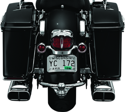 Kuryakyn Zombie Taillight Cover Chrome