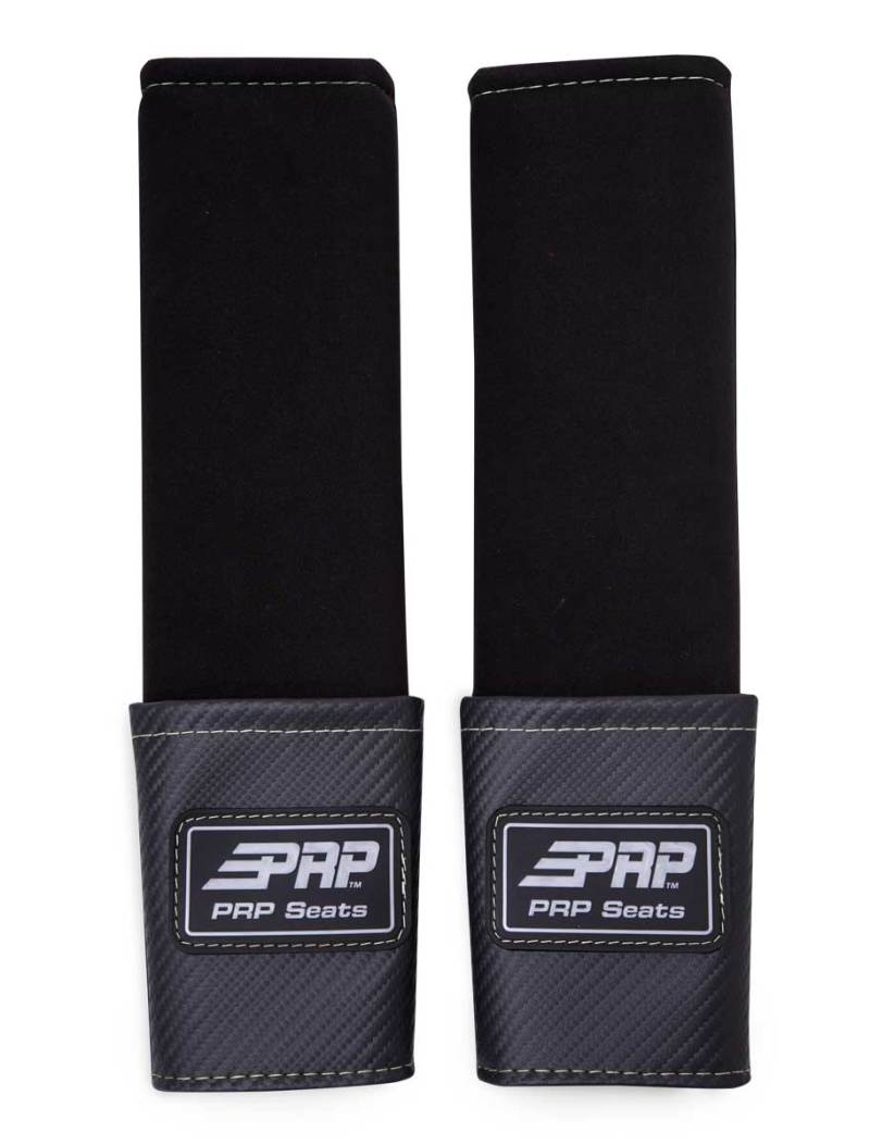 PRP Seatbelt Pads W/Pocket Wht-Pr