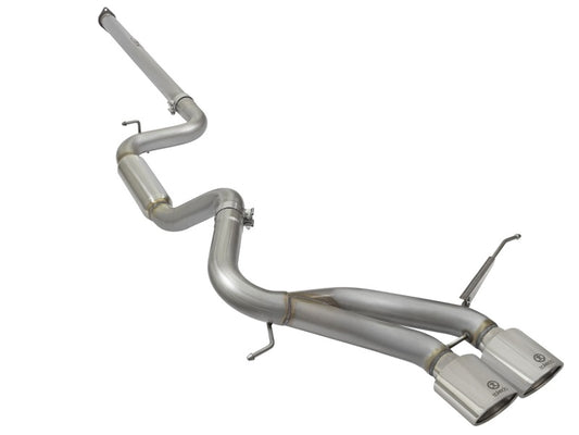 aFe POWER Takeda 3in 304 SS Cat-Back Exhaust w/ Polished Tips 13-17 Ford Focus ST L4-2.0L (t)