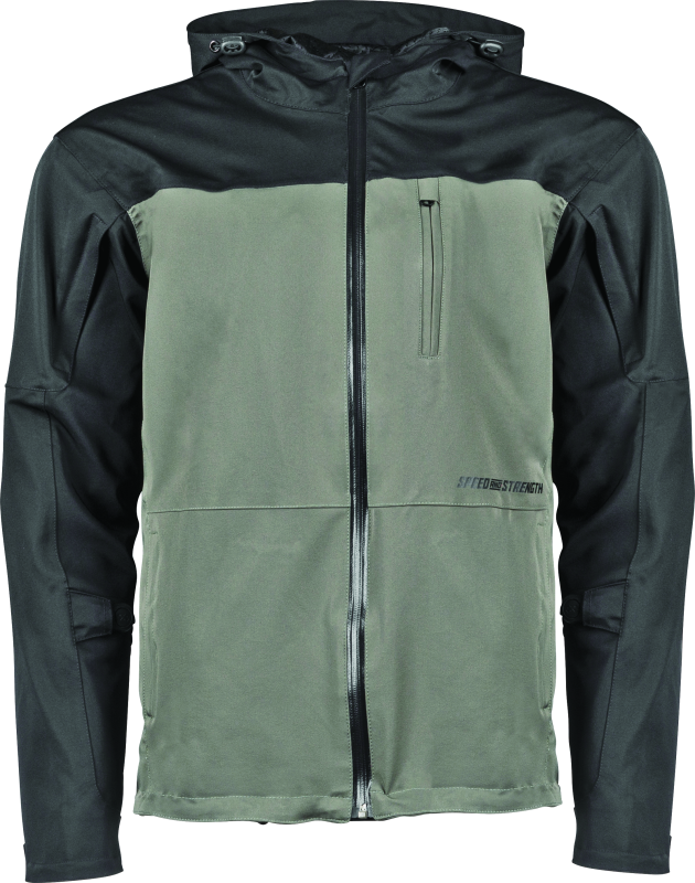 Speed and Strength Fame and Fortune Jacket Black/Olive - Medium