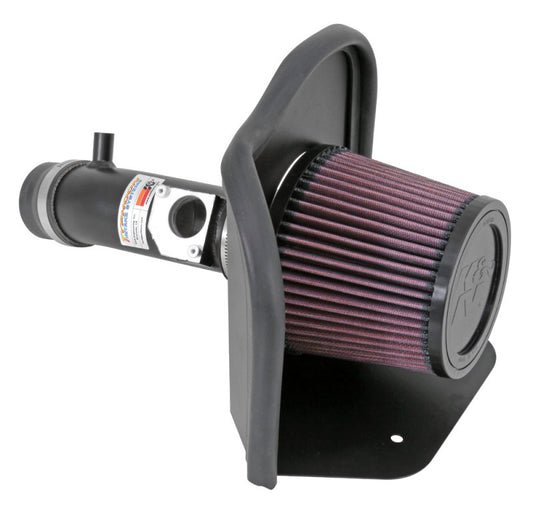 K&N 06-10 Toyota Yaris L4-1.5L Flat Black Typhoon Short Ram Intake