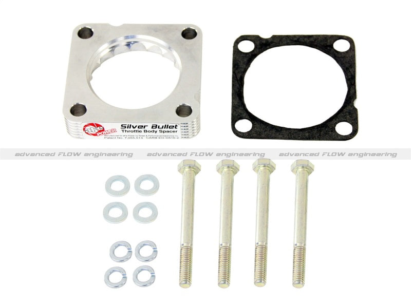 aFe Silver Bullet Throttle Body Spacer 12 Honda Civic Si  / 08-12 Honda Accord / 09-12 Acura TSX