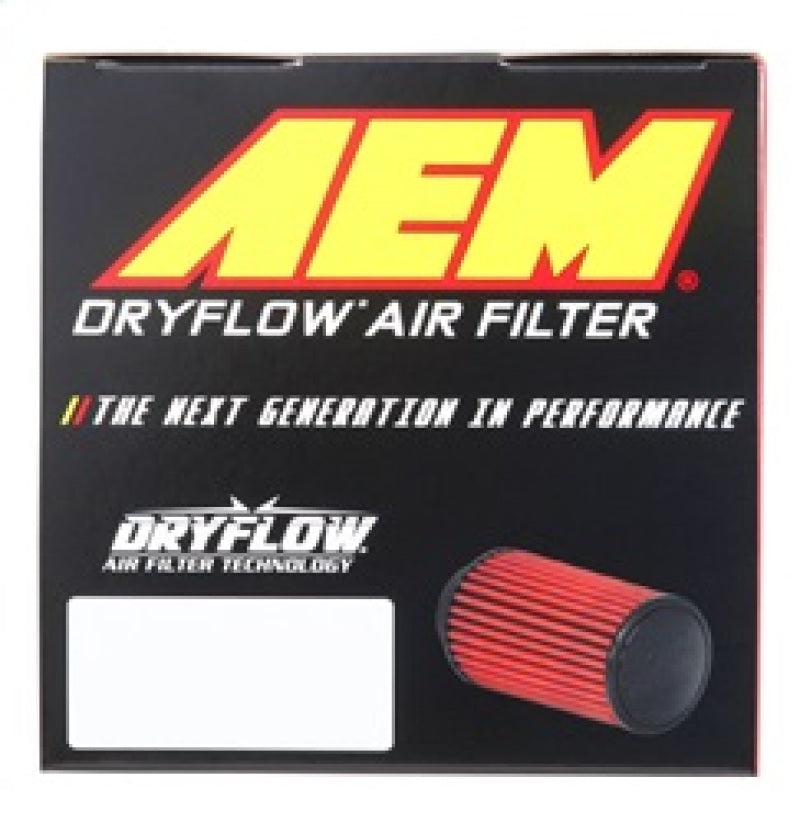 AEM DryFlow Air Filter Kit 4in x 7in DRYFLOW W/O Hole