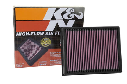 K&N 16-17 Ford Ranger 2.2L/3.2L DSL Drop In Air Filter