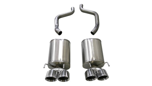 Corsa 2009-2013 Chevrolet Corvette (C6) 6.2L Polished Xtreme Axle-Back Exhaust w/4.5in Tips