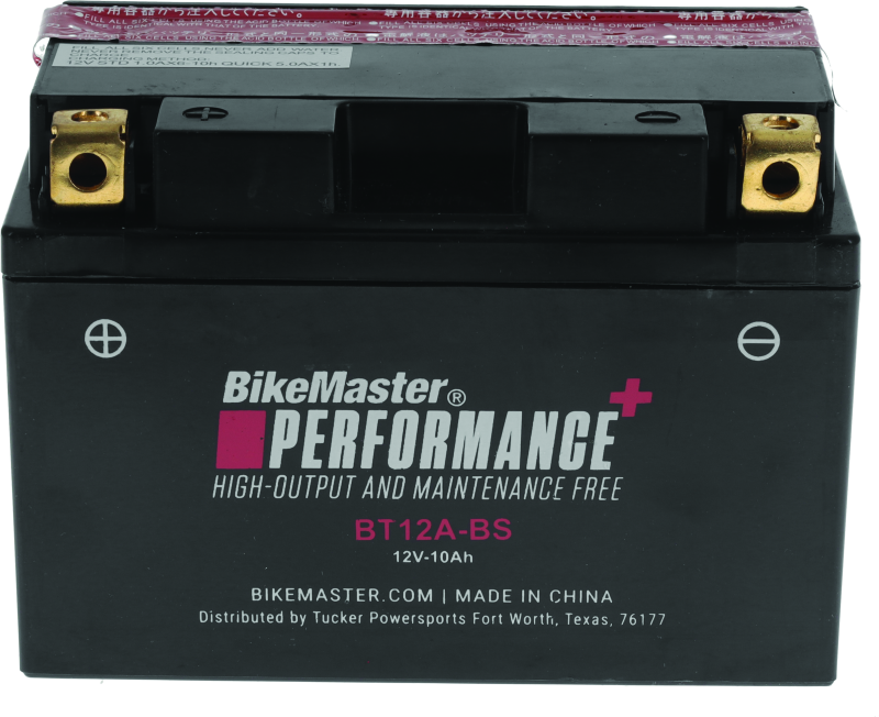 BikeMaster BT12A-BS Battery