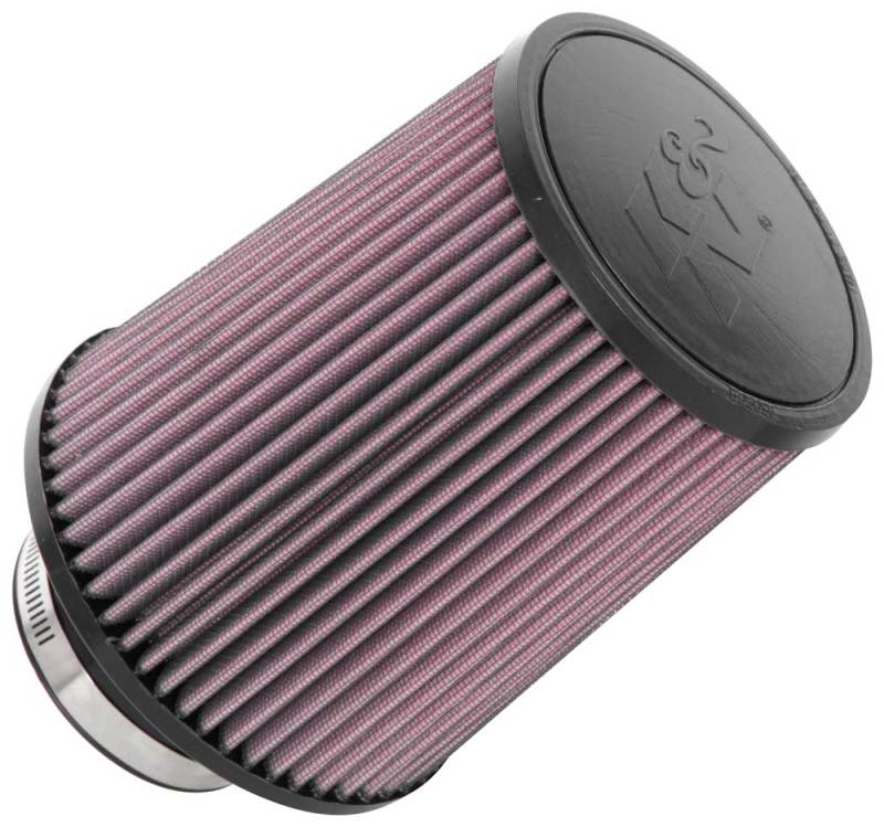 K&N Universal Clamp-On Air Filter 3-1/8in FLG / 6in B / 5in T / 7in H