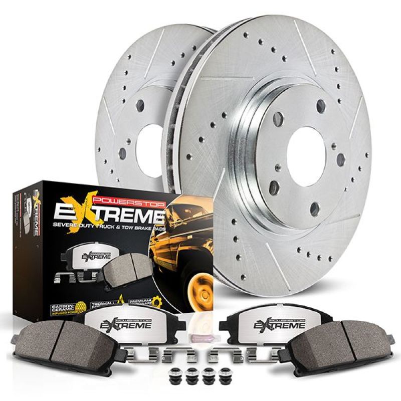 Power Stop 19-20 Mercedes-Benz Sprinter 4500 Rear Z36 Truck & Tow Brake Kit