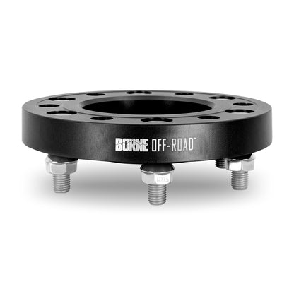 Mishimoto Borne Off-Road Wheel Spacers - 6x139.7 - 78.1 - 25mm - M14 - Black