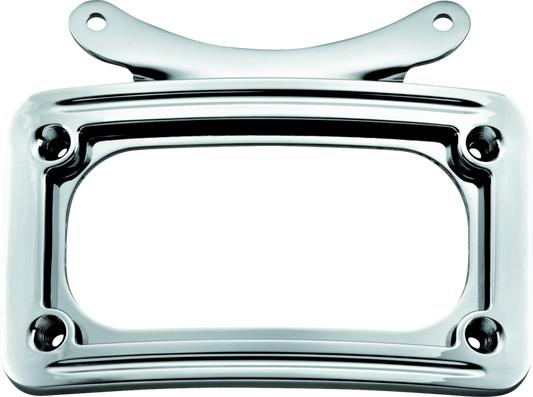 Kuryakyn Curved License Plate Frame Chrome