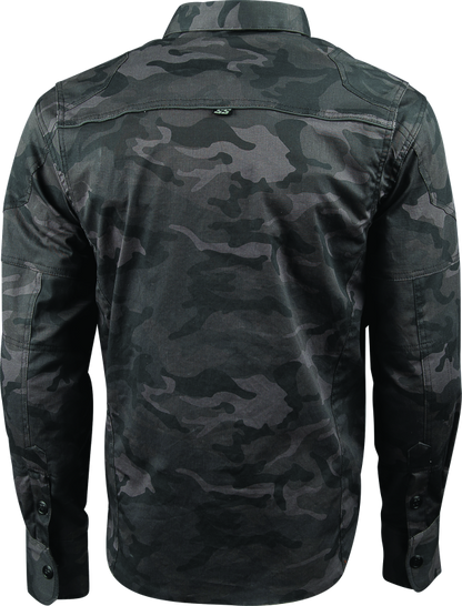 Speed and Strength Call to Arms Moto Shirt Camouflage - Small