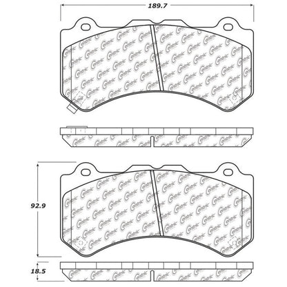 StopTech Street Touring Brake Pads - Front