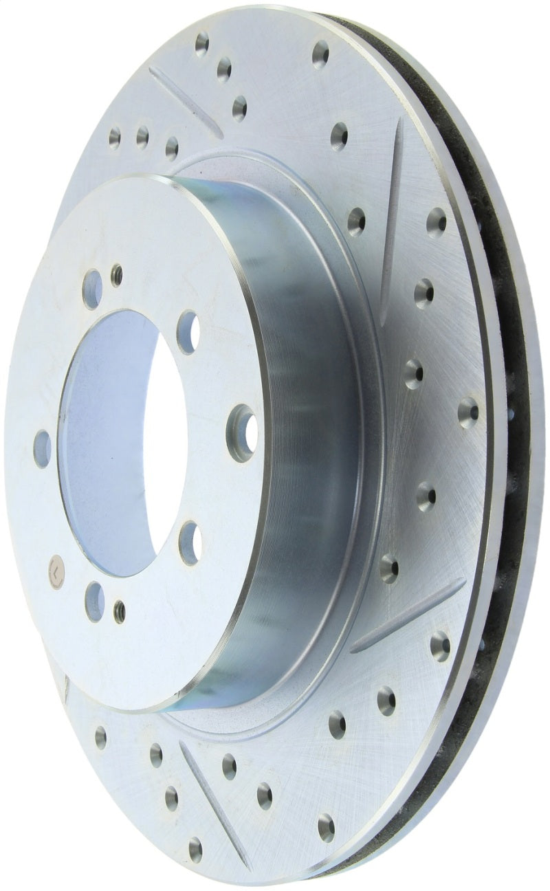 StopTech Select Sport Drilled & Slotted Rotor - Front Right